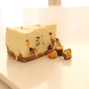 Honeycomb Cheesecake Slice