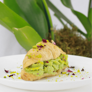 Pistachio Mousse filled Croissants (tray of 6)